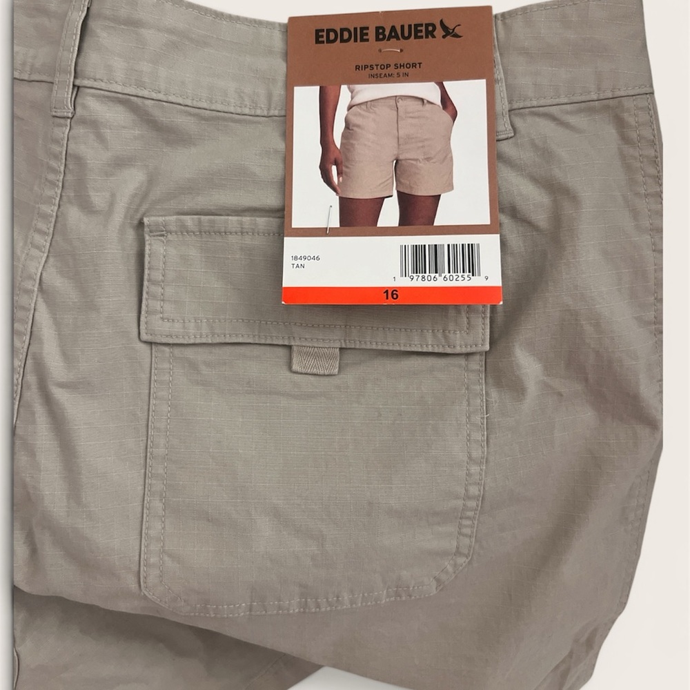 Eddie Bauer Tan Ripstop Women’s Shorts